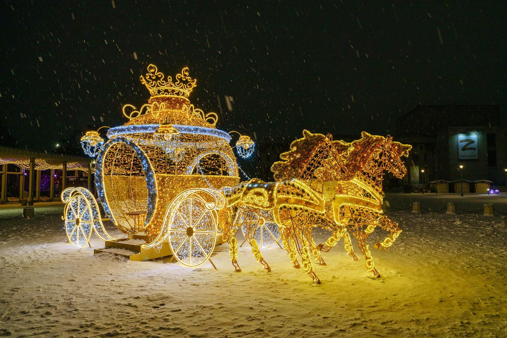 Новогоднее оформление Череповец