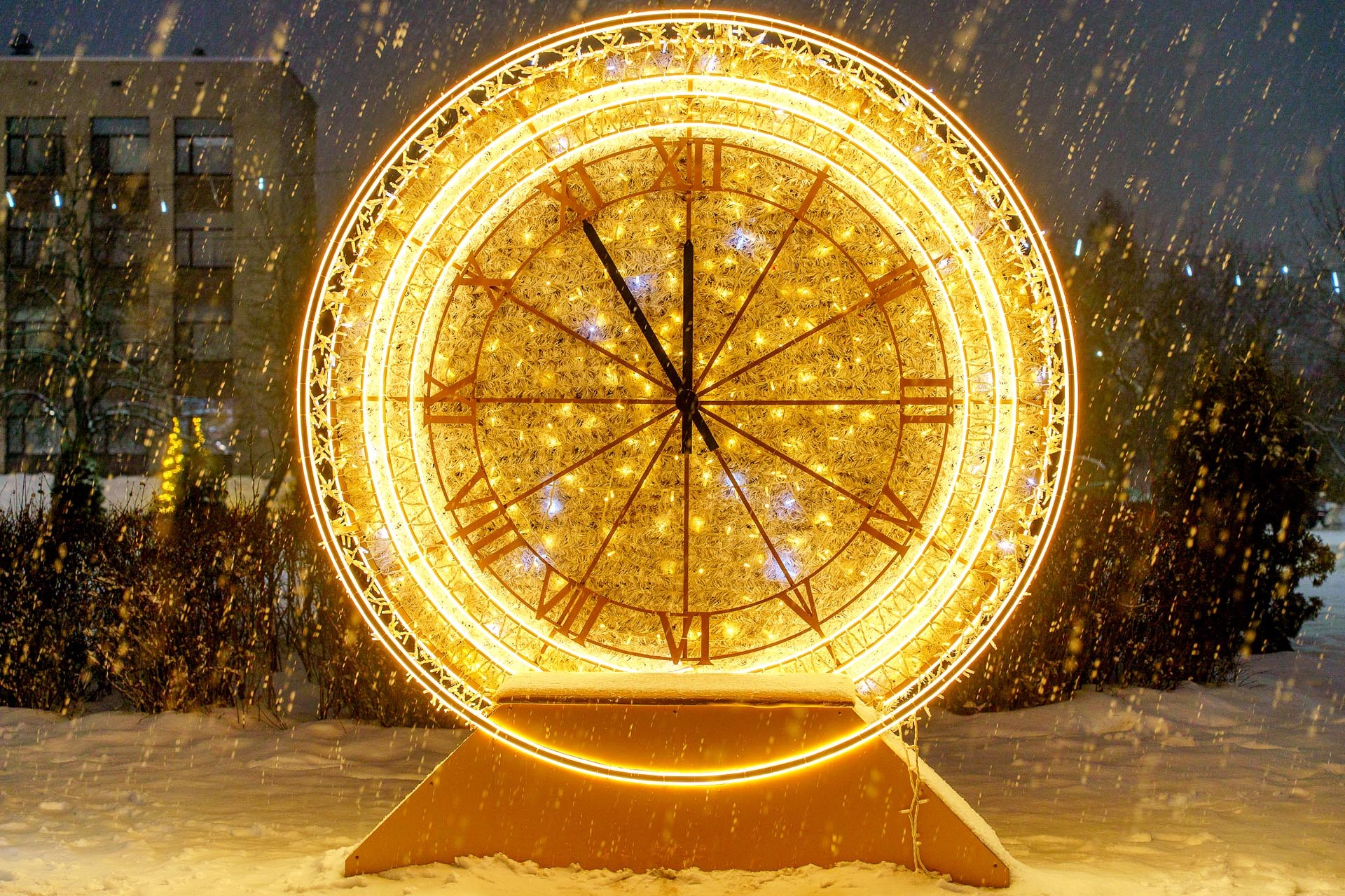 Новогоднее оформление Череповец