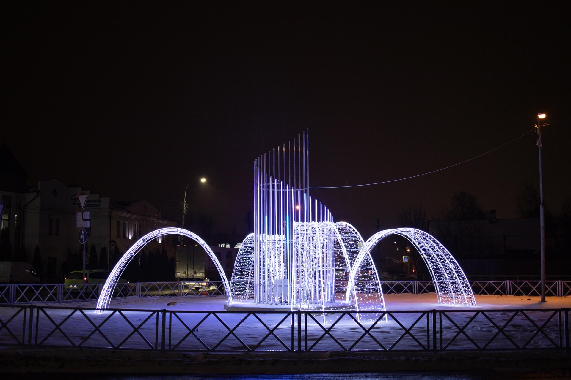 Современные технологии встречают старинный город